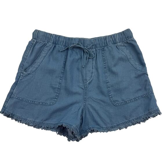 Time and Tru 100% Lyocell Lightweight Soft Pull On Shorts Women's Size m 8-10 - Picture 1 of 6